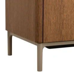 Edition Highboard Ron eichefarbig, taupe Hot