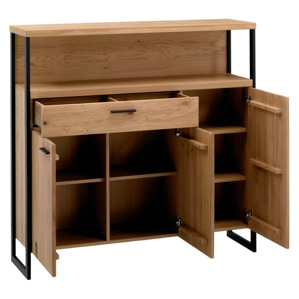 edy&liv Highboard Salerno eichefarbig Outlet
