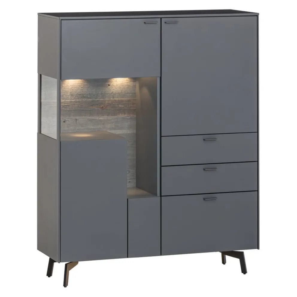 Venjakob Highboard Sentino 3000 36 Schiefergrau Best