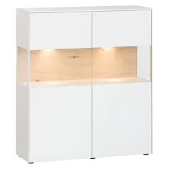 Venjakob Highboard Sentino 3000 37 Kristallweiss Discount