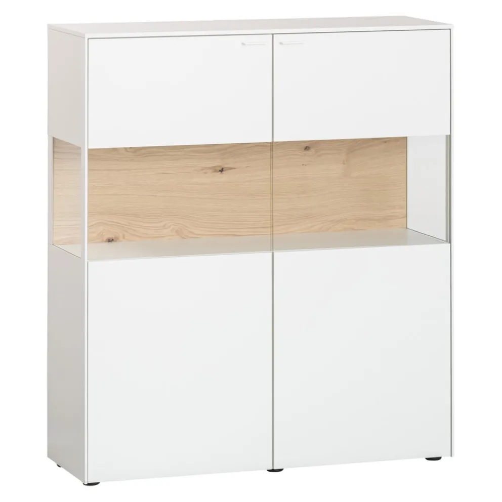 Venjakob Highboard Sentino 3000 37 Kristallweiss Discount