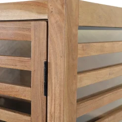 Ambia Home Highboard Showcase akaziefarbig Hot