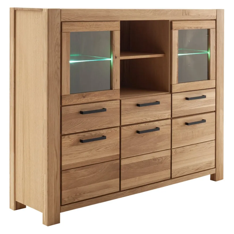 MID.YOU Highboard Silias wildeichefarbig Hot