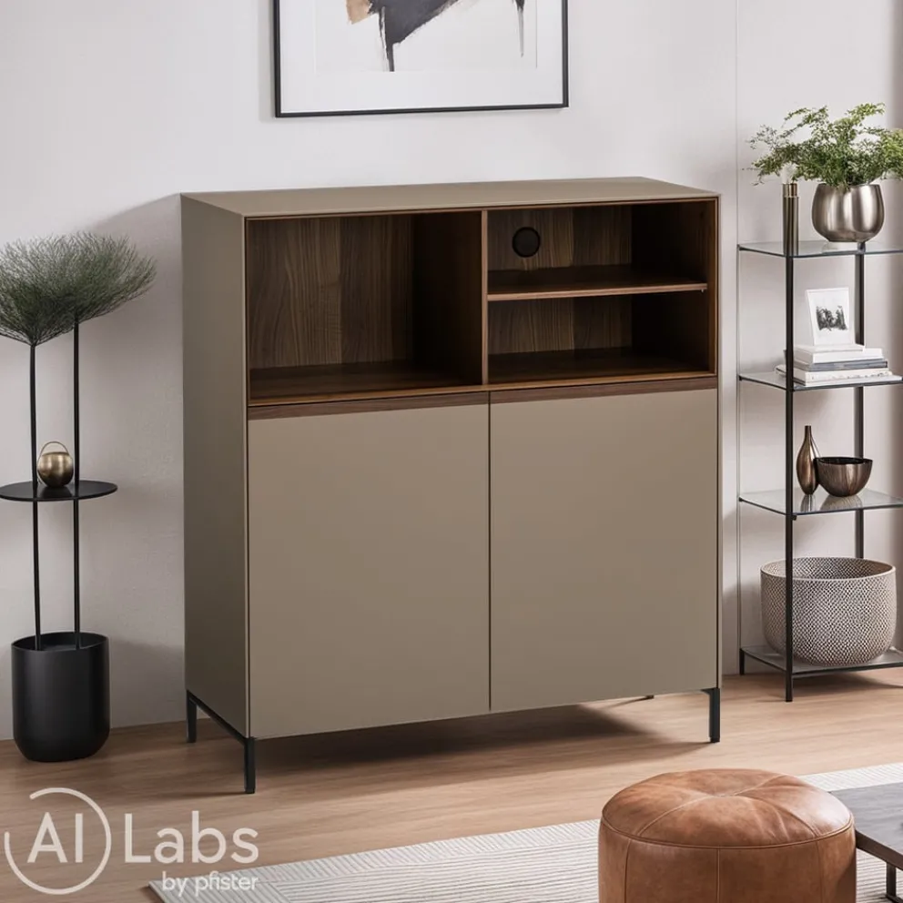 Edition Highboard Sina beige Hot