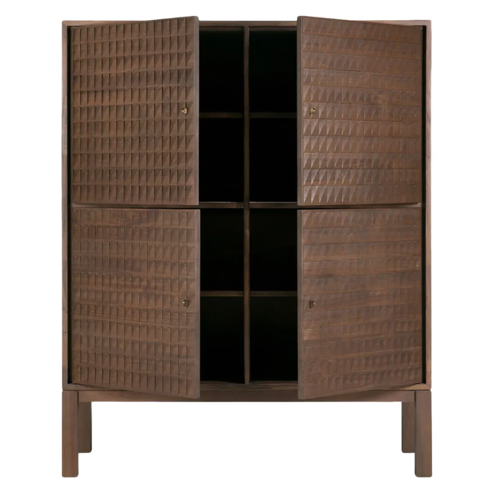 Ethnicraft Highboard Sono hellbraun Clearance