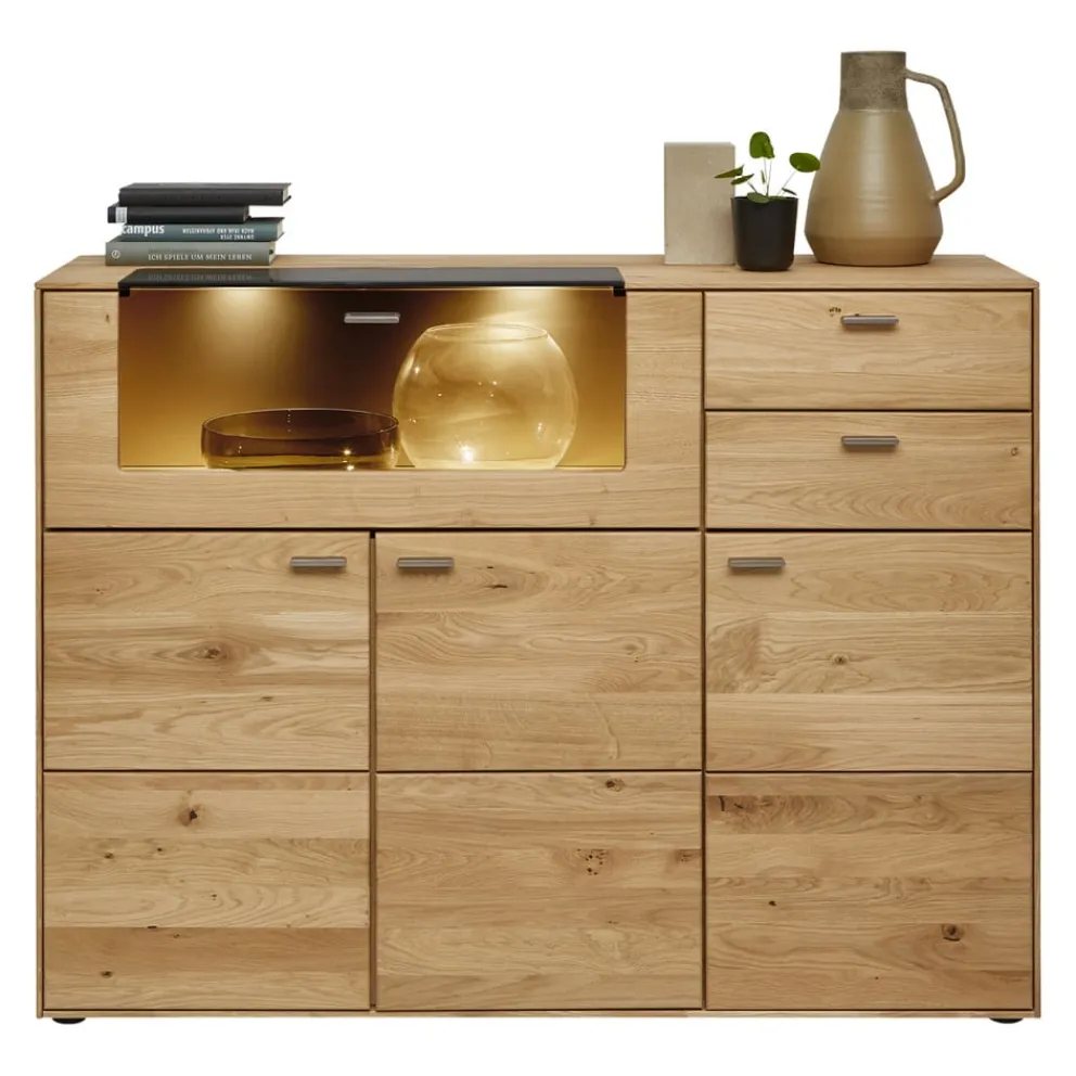 VALNATURA Highboard Venturo eichefarbig Clearance