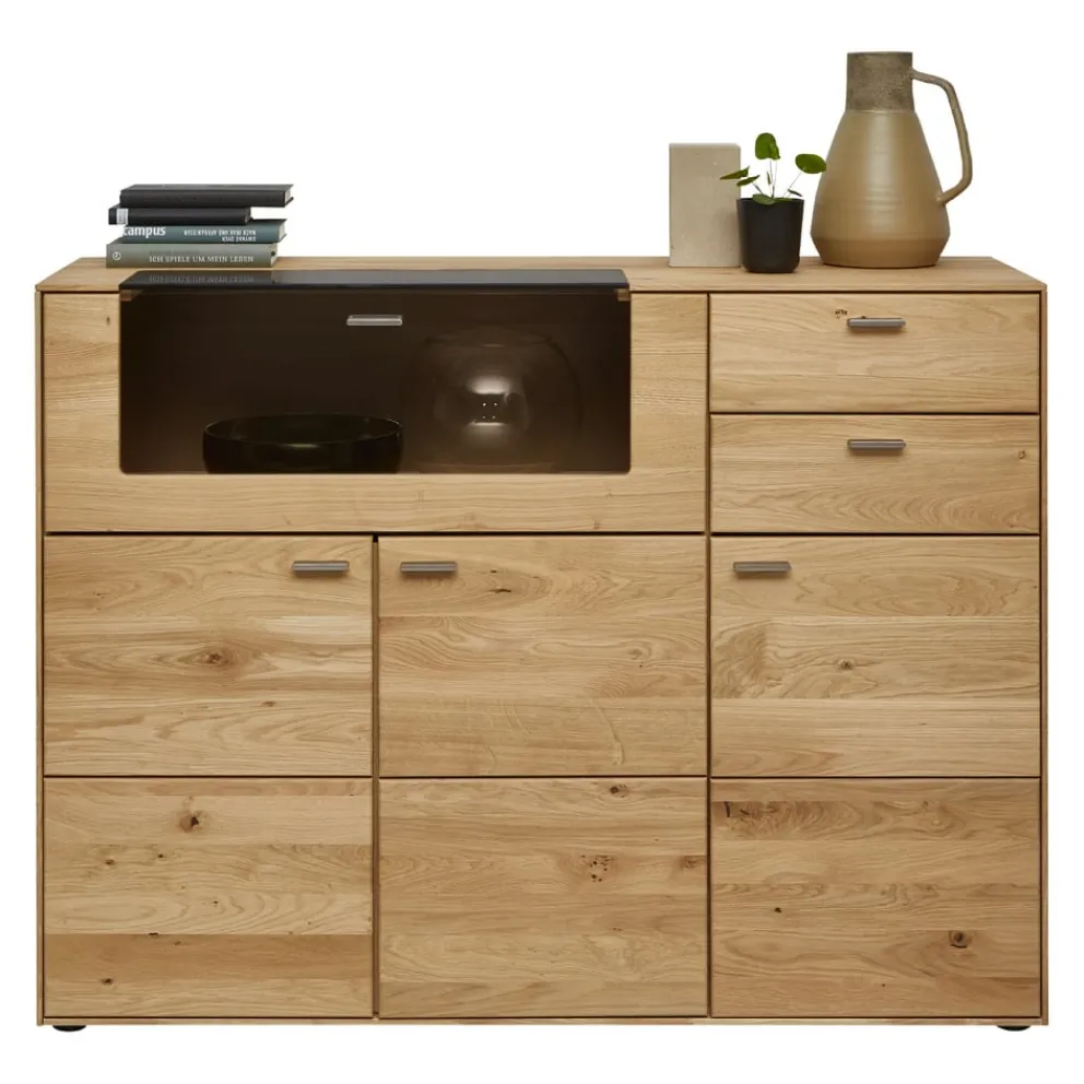 VALNATURA Highboard Venturo eichefarbig Clearance