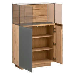VOGLAUER Highboard vmontanara wildeichefarbig