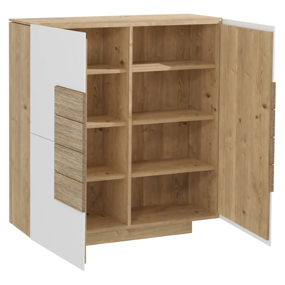 VOGLAUER Highboard vmontanara wildeichefarbig Online