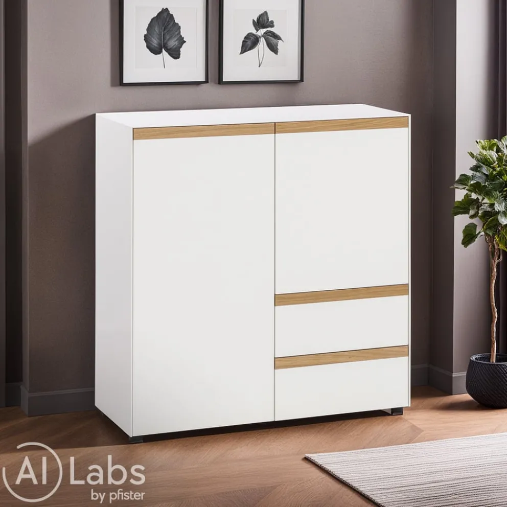 Johann Jakob Highboard White Magic weiss Hot