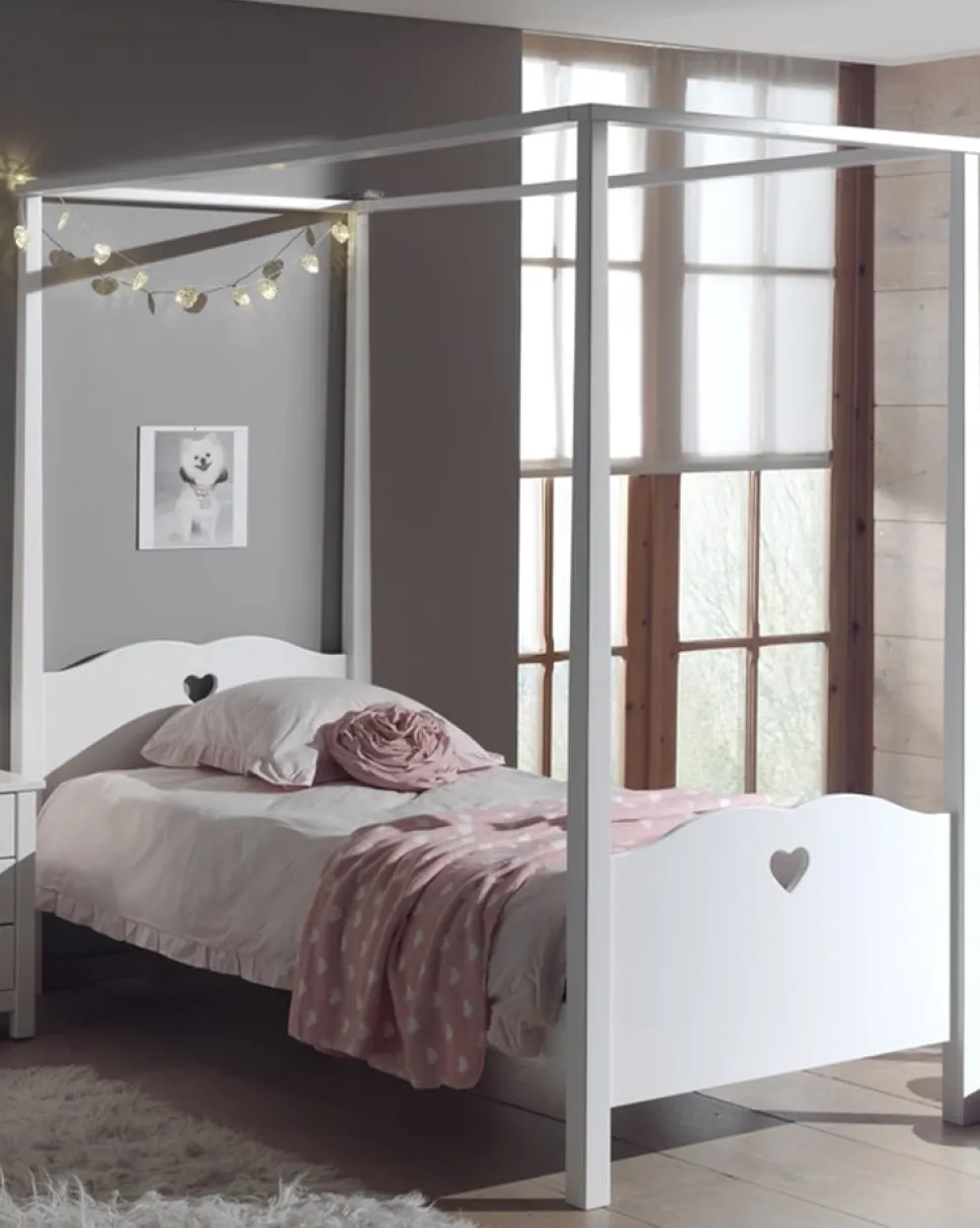 MID.YOU Himmelbett Amori weiss New