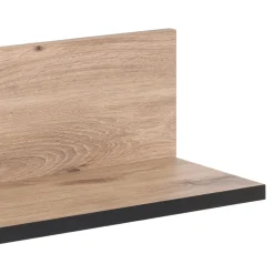 Livetastic Hängeboard Ruben eichefarbig, schwarz Discount