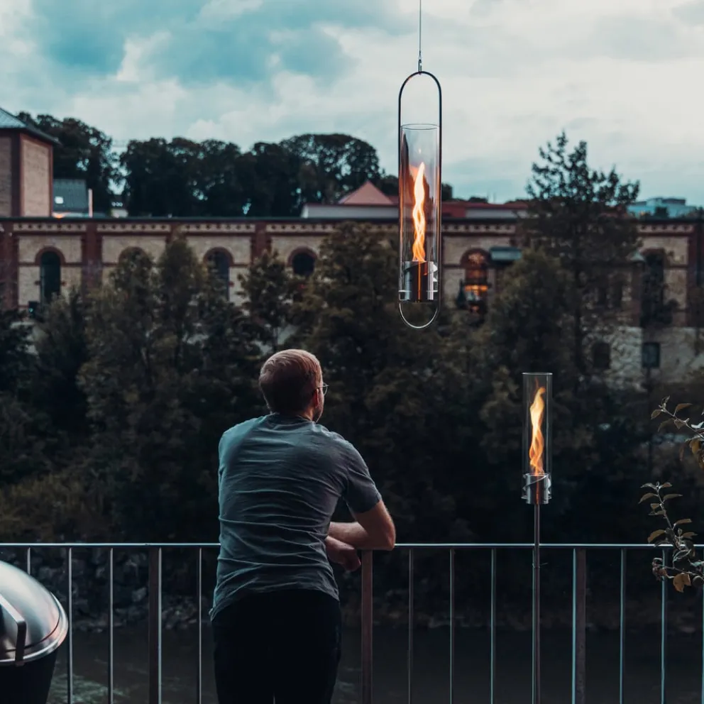 Höfats Hängefeuer SPIN 120 silber