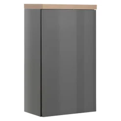 BYYU Hängeschrank Mundi dunkelgrau, eichefarbig Best