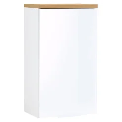 MID.YOU Hängeschrank Pescara navarra-eiche-nb., weiss Discount