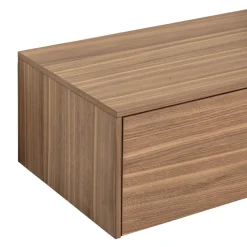 Johann Jakob Hängeschrank Skyline grüngrau, nussbaumfarbig Sale