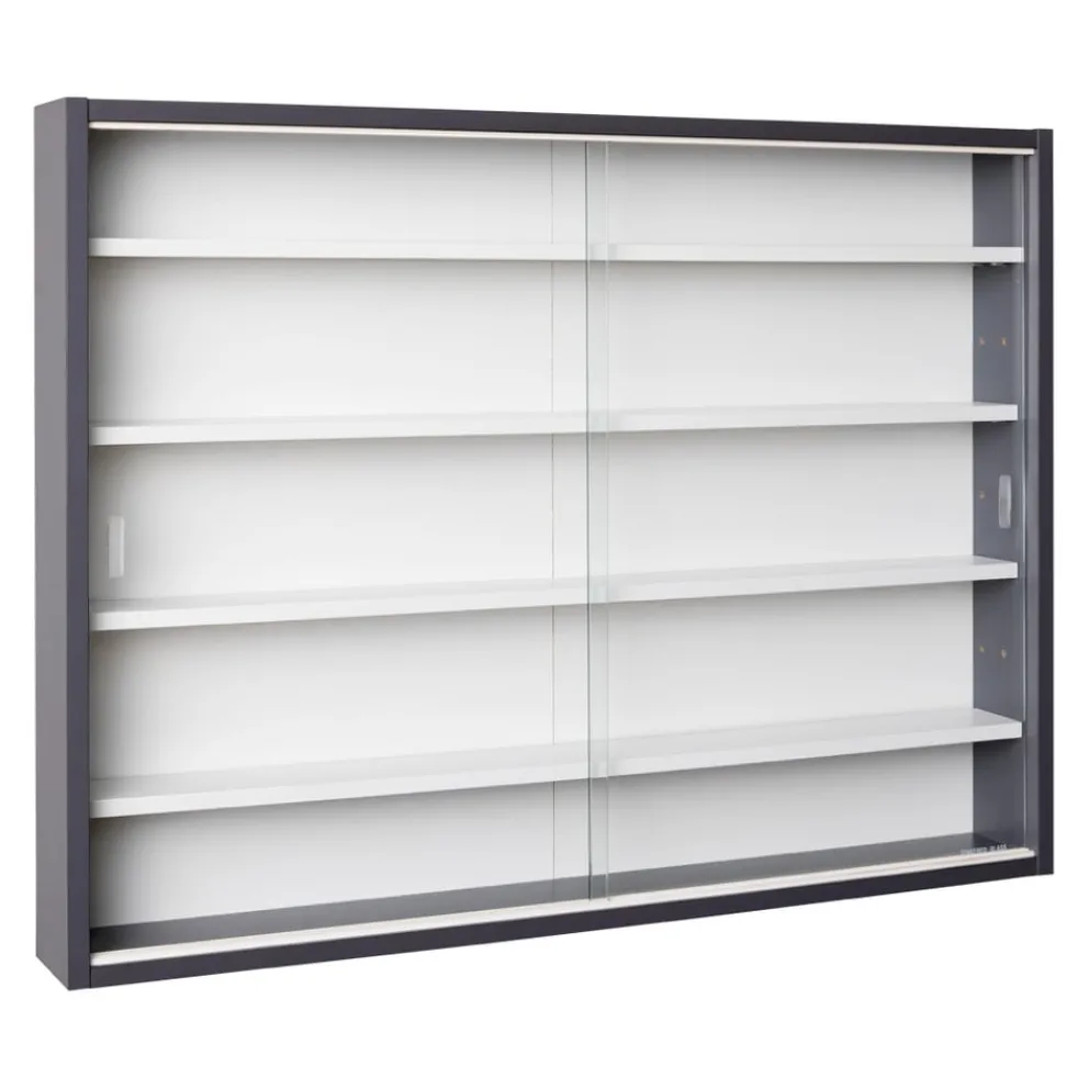 MID.YOU Hängevitrine Collecty grau, weiss Outlet