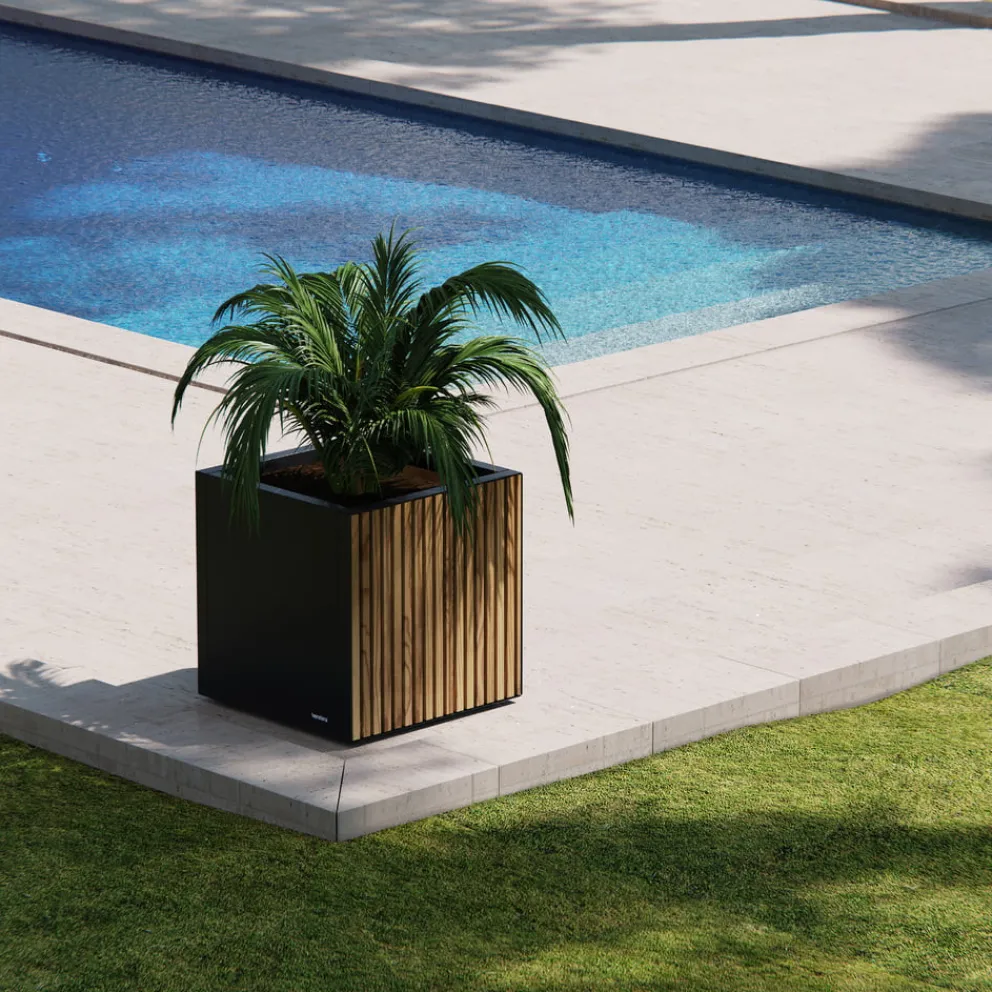 Herstera Hochbeet Deco Planter schwarz Outlet