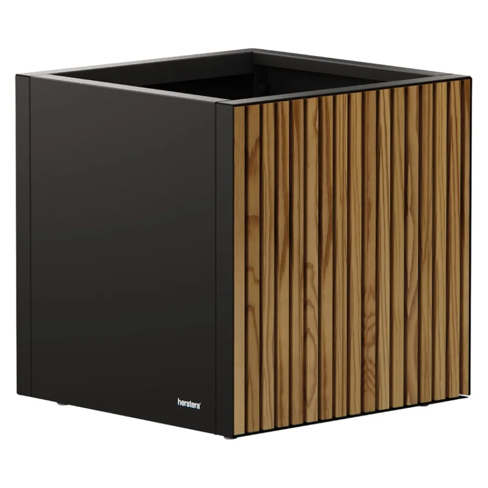 Herstera Hochbeet Deco Planter schwarz Outlet