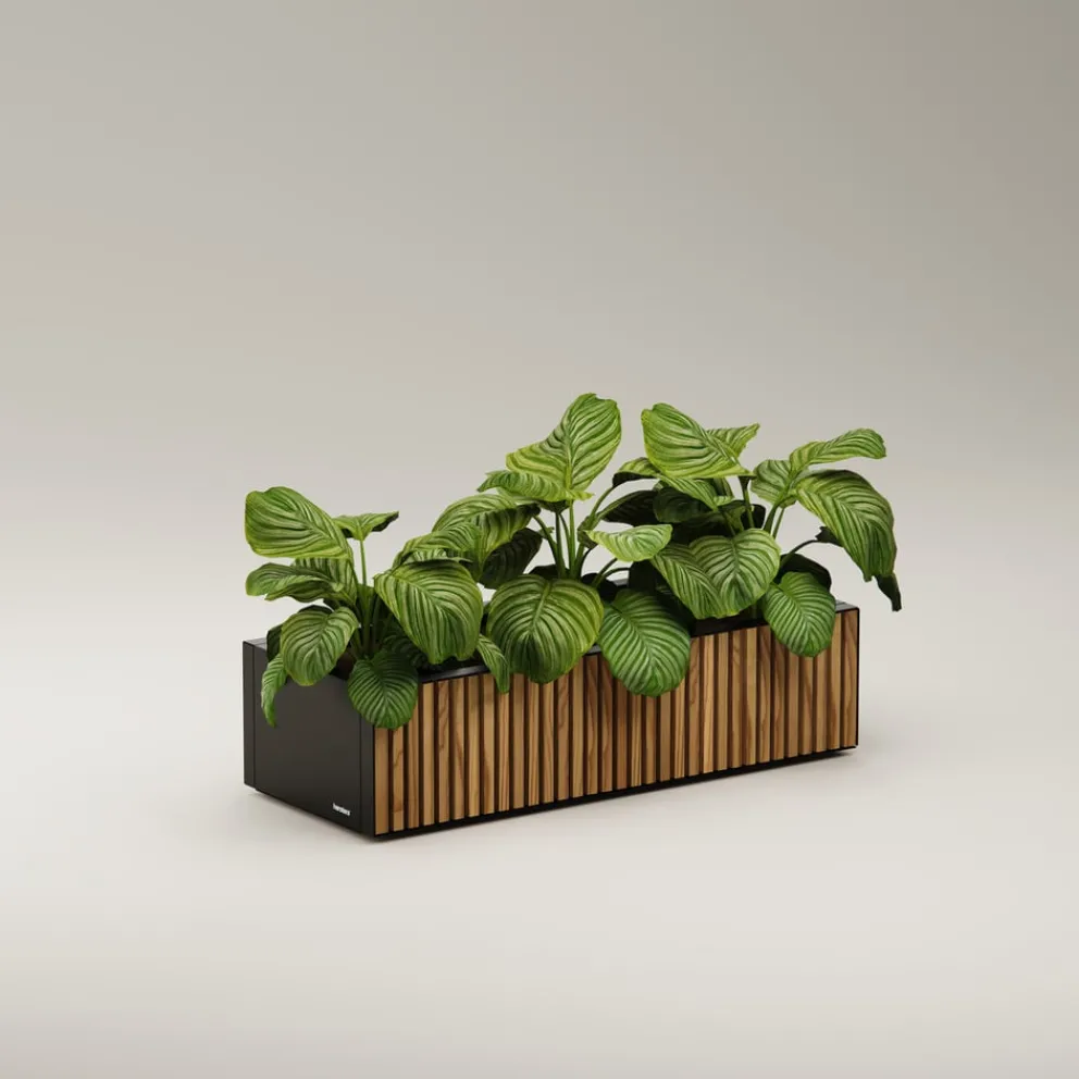 Herstera Hochbeet Deco Planter schwarz Hot