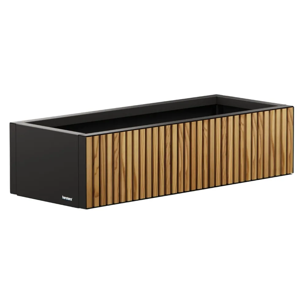 Herstera Hochbeet Deco Planter schwarz Hot