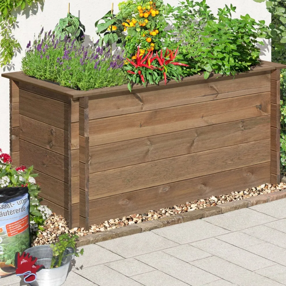 Hochbeet Kiefer braun Outlet