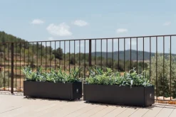 Herstera Hochbeet Metal Planter anthrazit