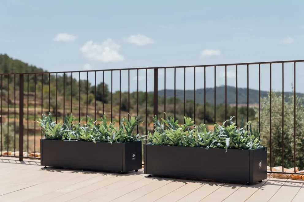 Herstera Hochbeet Metal Planter anthrazit