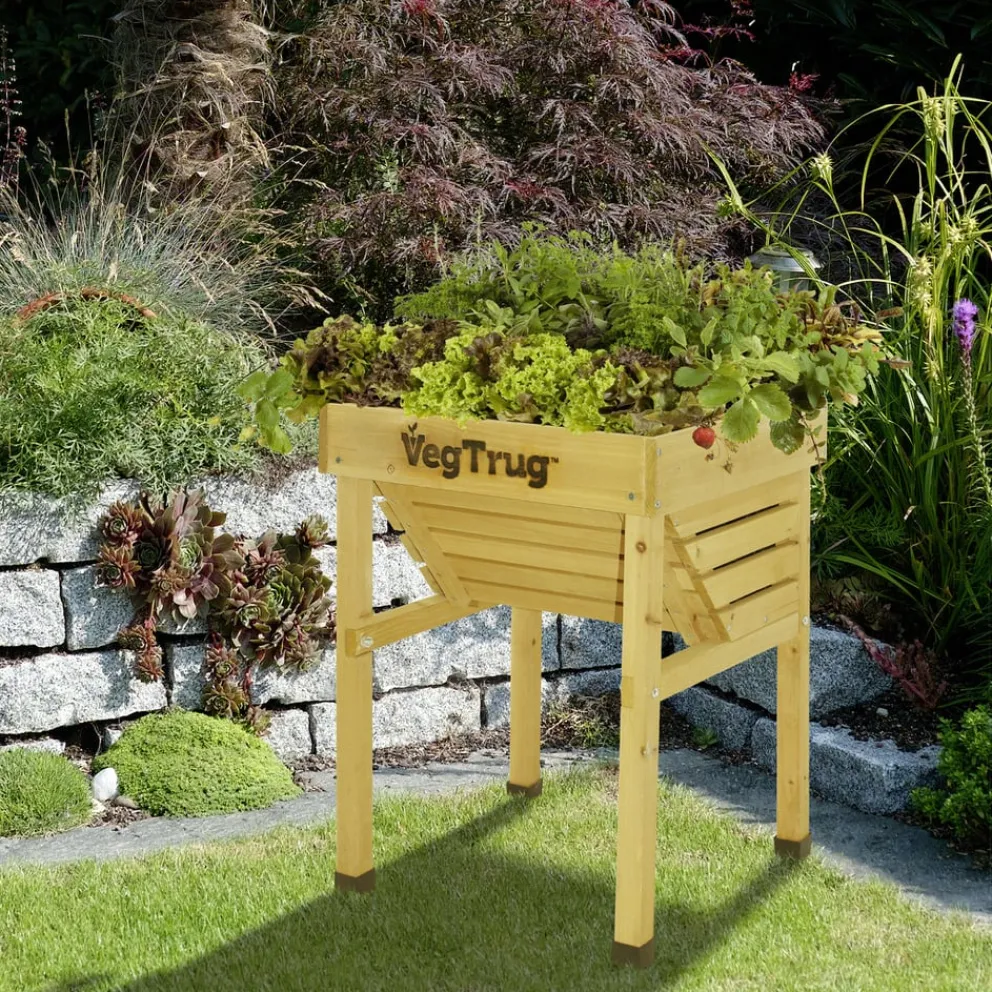 VegTrug Hochbeet Pflanztrog naturel Hot