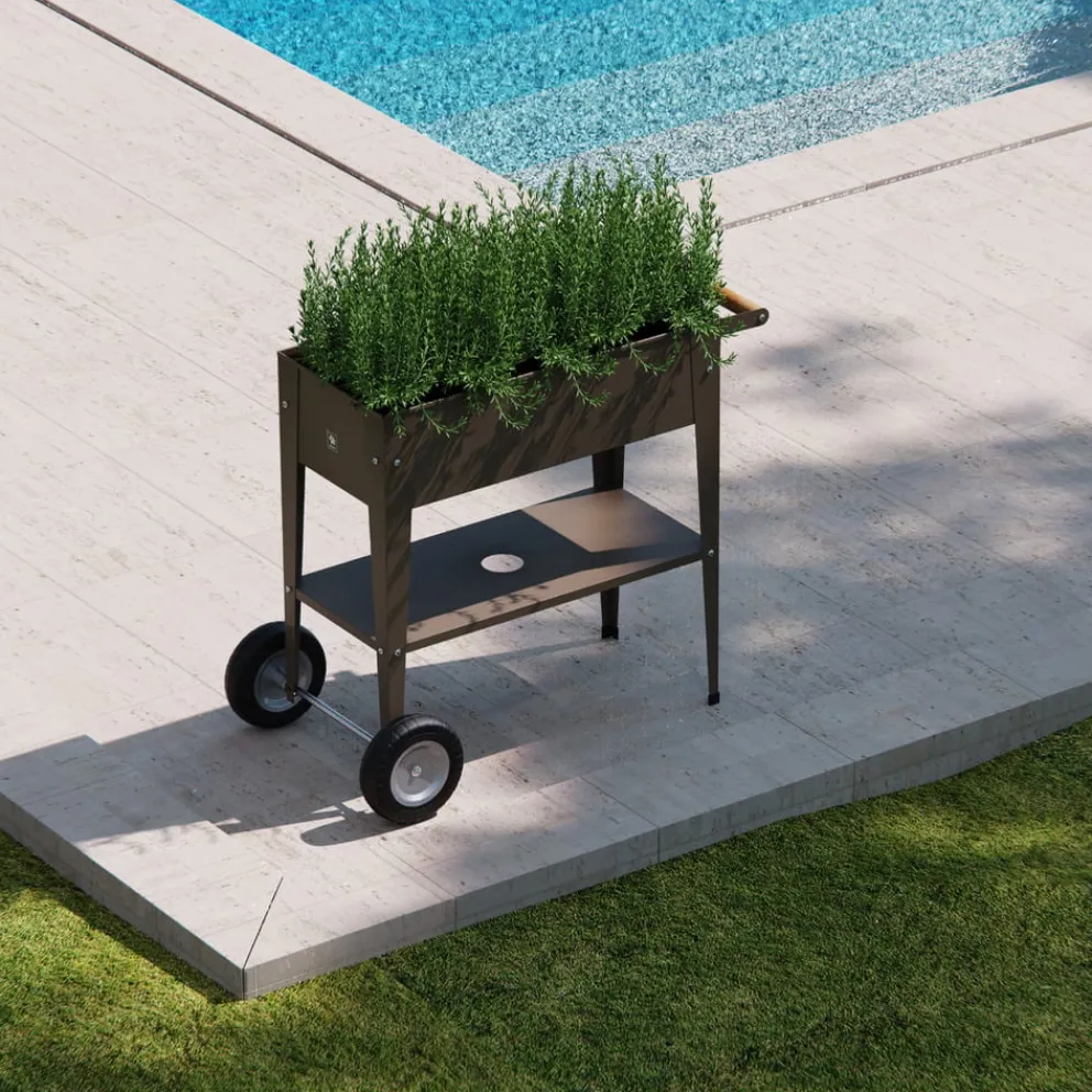 Herstera Hochbeet Urban walnuss Hot