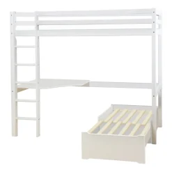 Hoppekids Hochbett Eco Dream weiss New