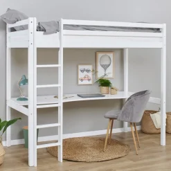 Hoppekids Hochbett Eco Dream weiss Outlet