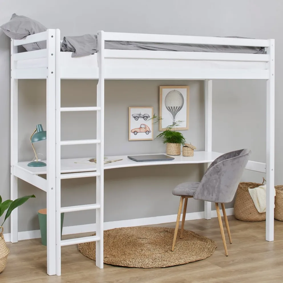 Hoppekids Hochbett Eco Dream weiss Clearance