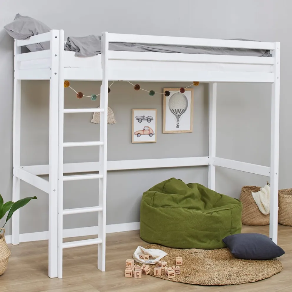 Hoppekids Hochbett Eco Dream weiss New