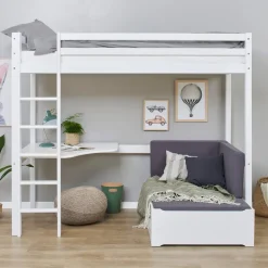 Hoppekids Hochbett Eco Dream weiss