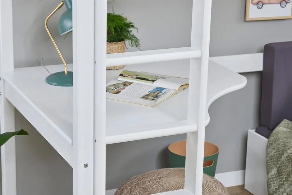 Hoppekids Hochbett Eco Dream Mega weiss Clearance
