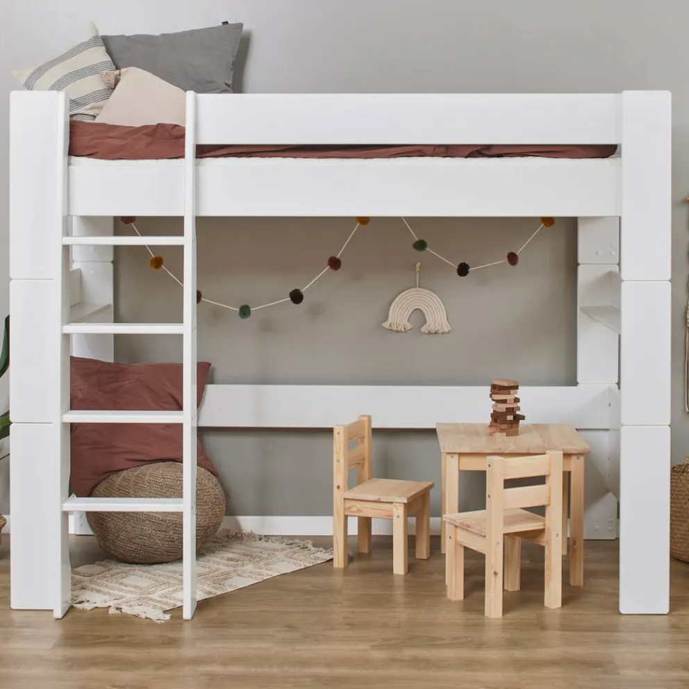 Hoppekids Hochbett Steens for Kids weiss