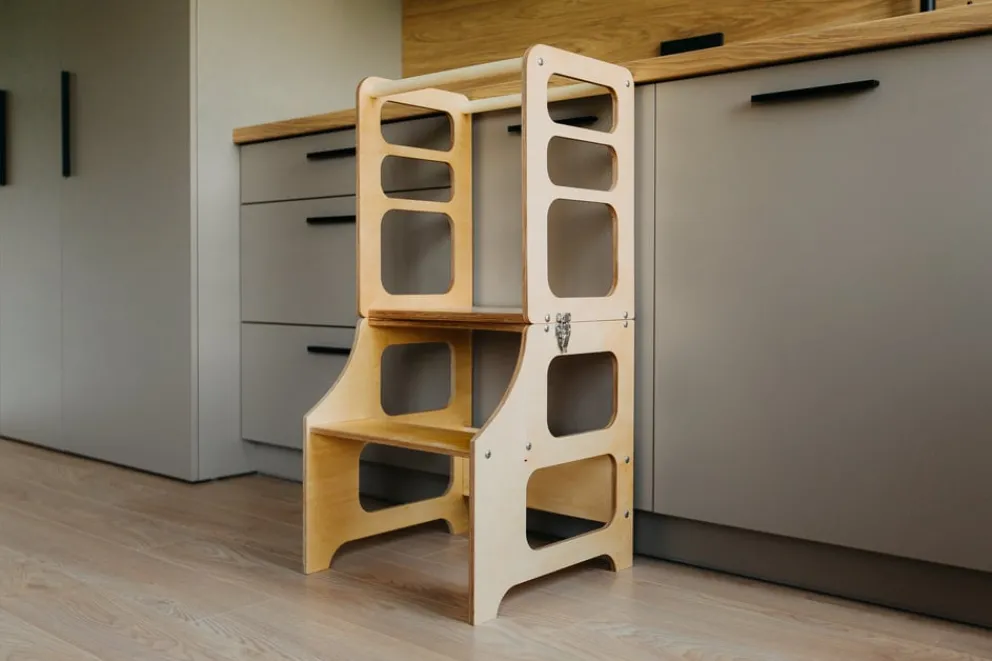 Duck Woodworks Hochstuhl Gauja naturel