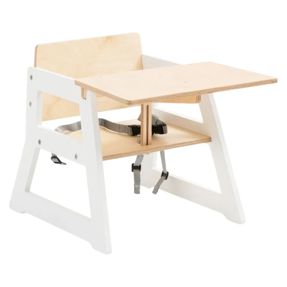 Duck Woodworks Hochstuhl Iecava weiss Hot