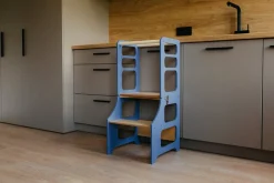 Duck Woodworks Hochstuhl Stende blau Best