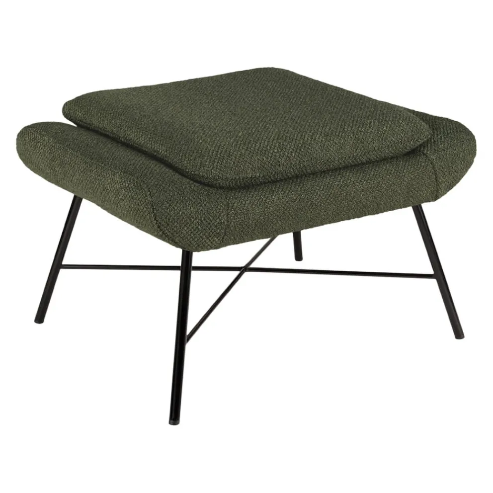 Ethnicraft Hocker Barrow ginstergelb