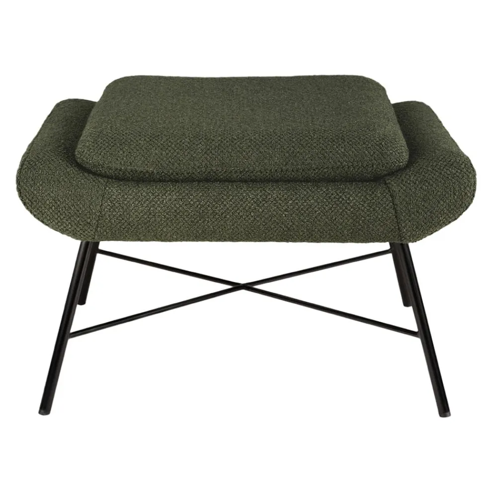 Ethnicraft Hocker Barrow ginstergelb