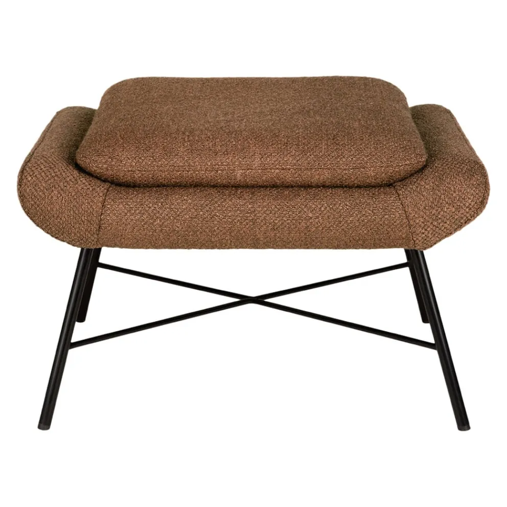 Ethnicraft Hocker Barrow rostrot Outlet