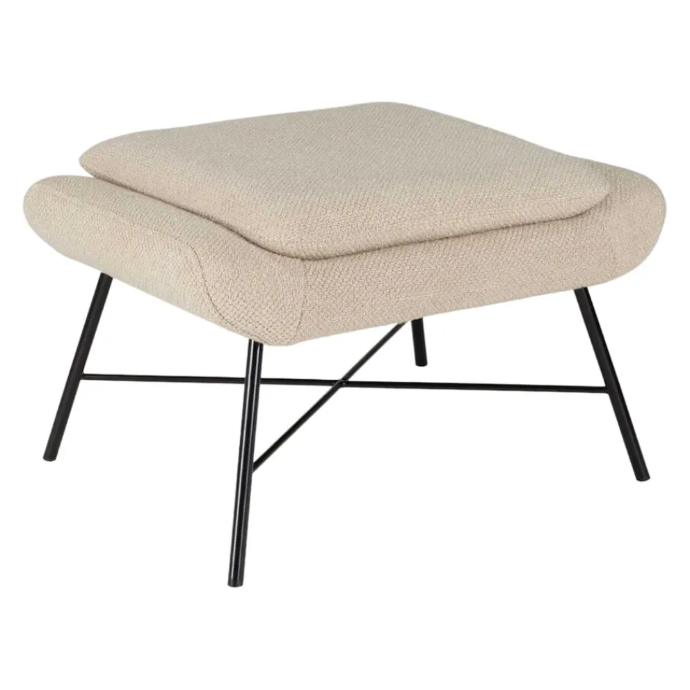 Ethnicraft Hocker Barrow off-white Best