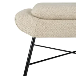 Ethnicraft Hocker Barrow off-white Best