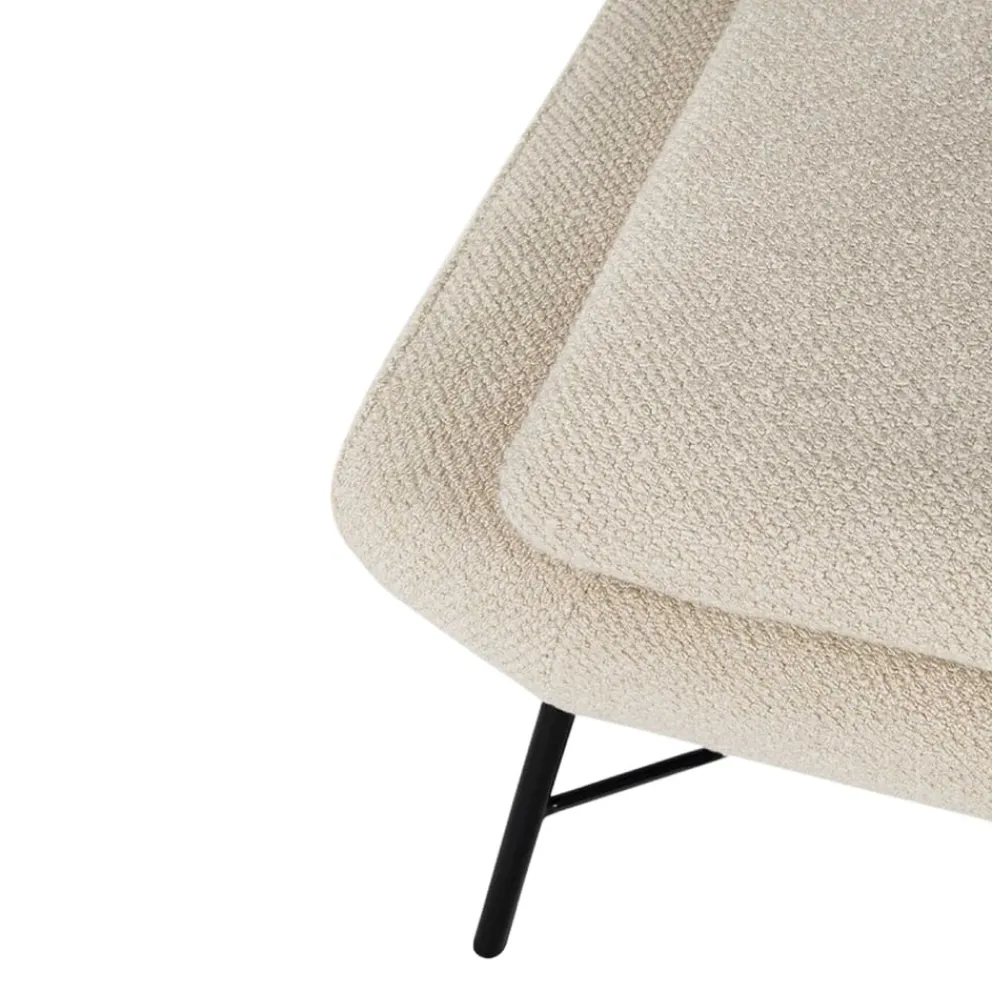 Ethnicraft Hocker Barrow off-white Best