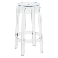KARTELL Hocker Charles Ghost transparent Best