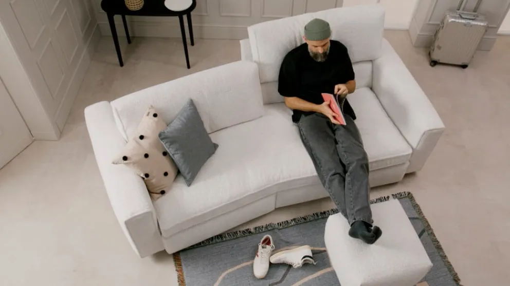 sensoo Hocker CLOUDY1 off-white Clearance