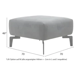 sensoo Hocker Cosy1 blau