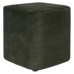 Ethnicraft Hocker Cube olivgrün New